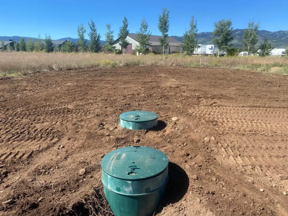 teton valley idaho excavator and site work