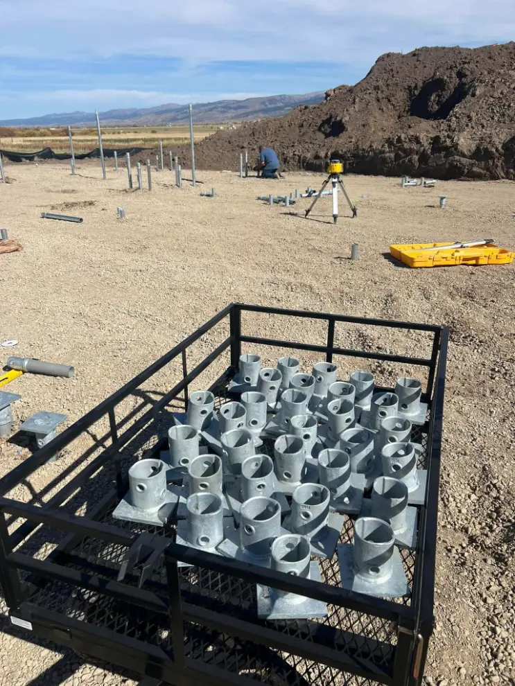 helical pier excavation work in teton valley idaho