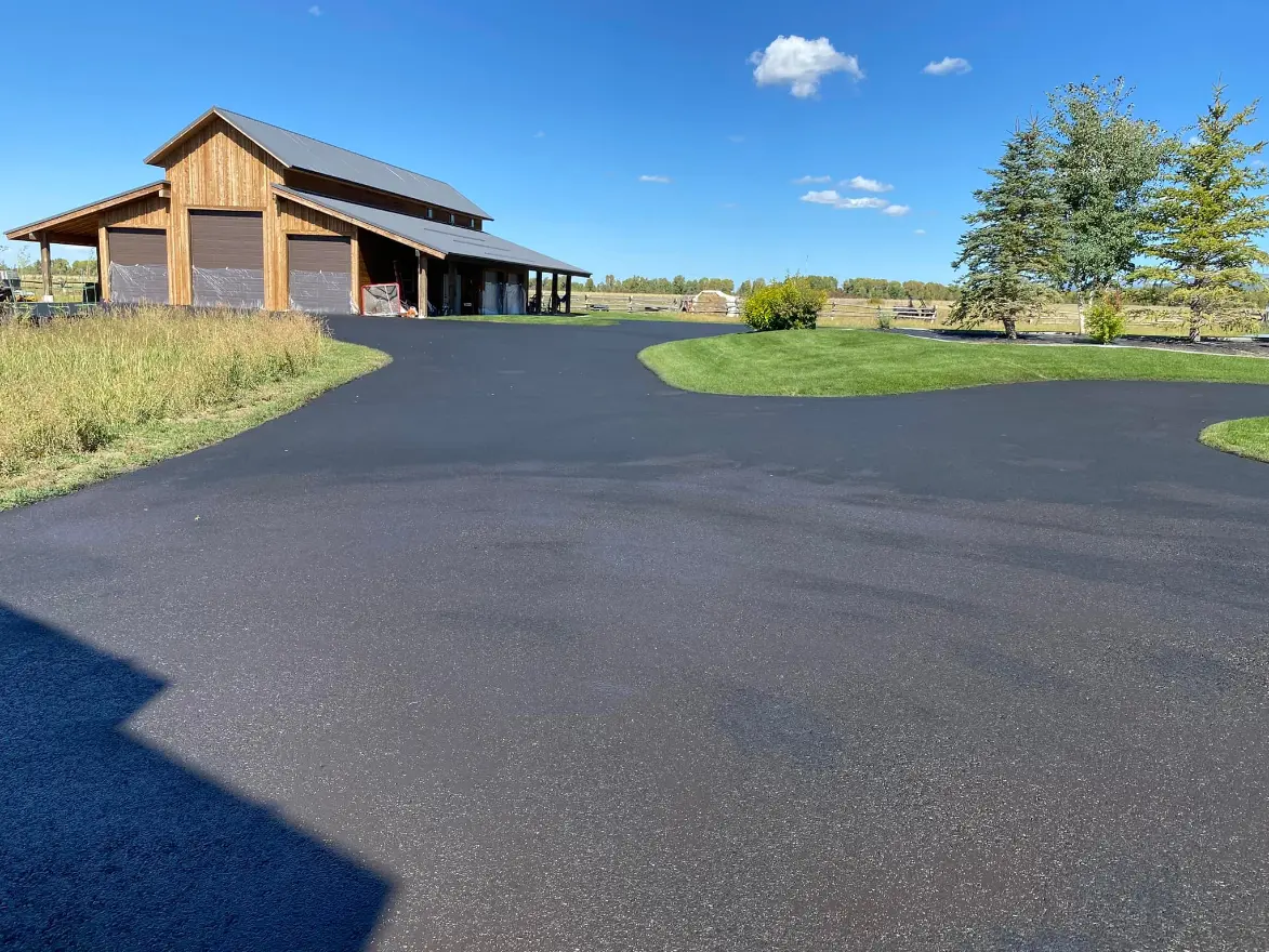teton valley idaho excavator and site work