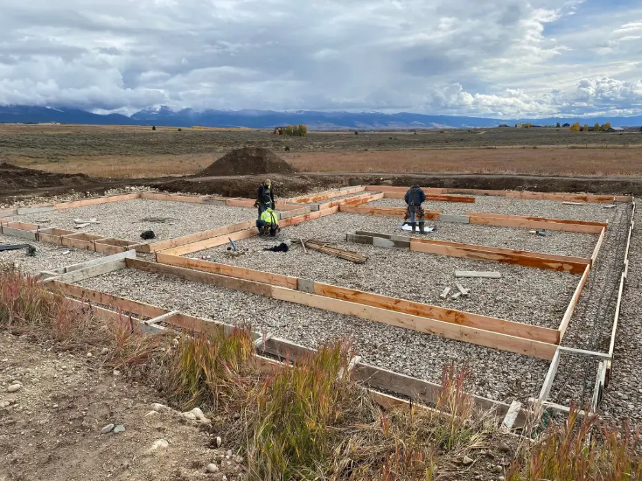 teton valley idaho excavator and site work