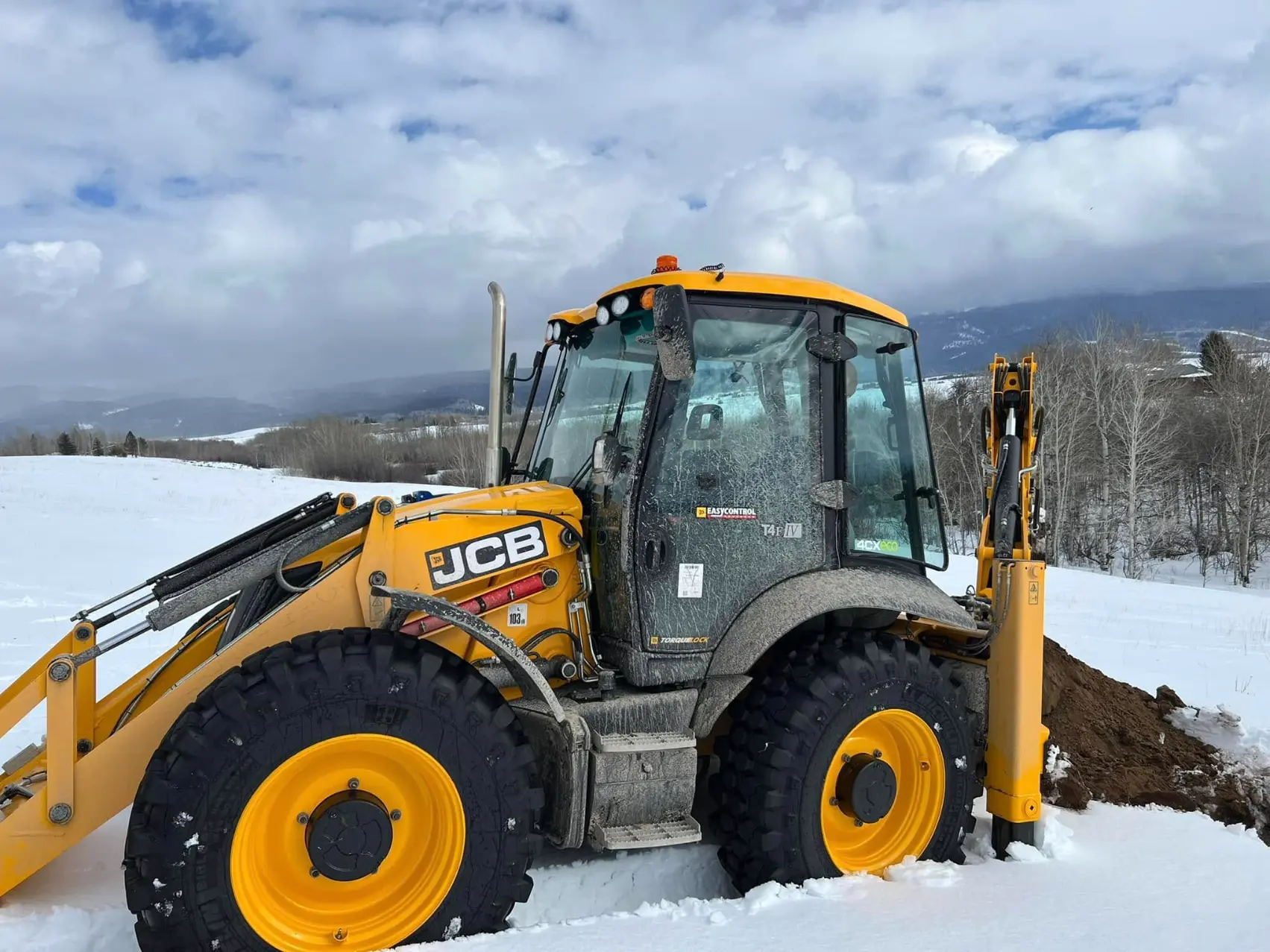 teton valley idaho excavator and site work